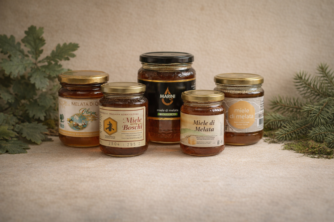 Packshot editoriale della collezione Miele di Melata