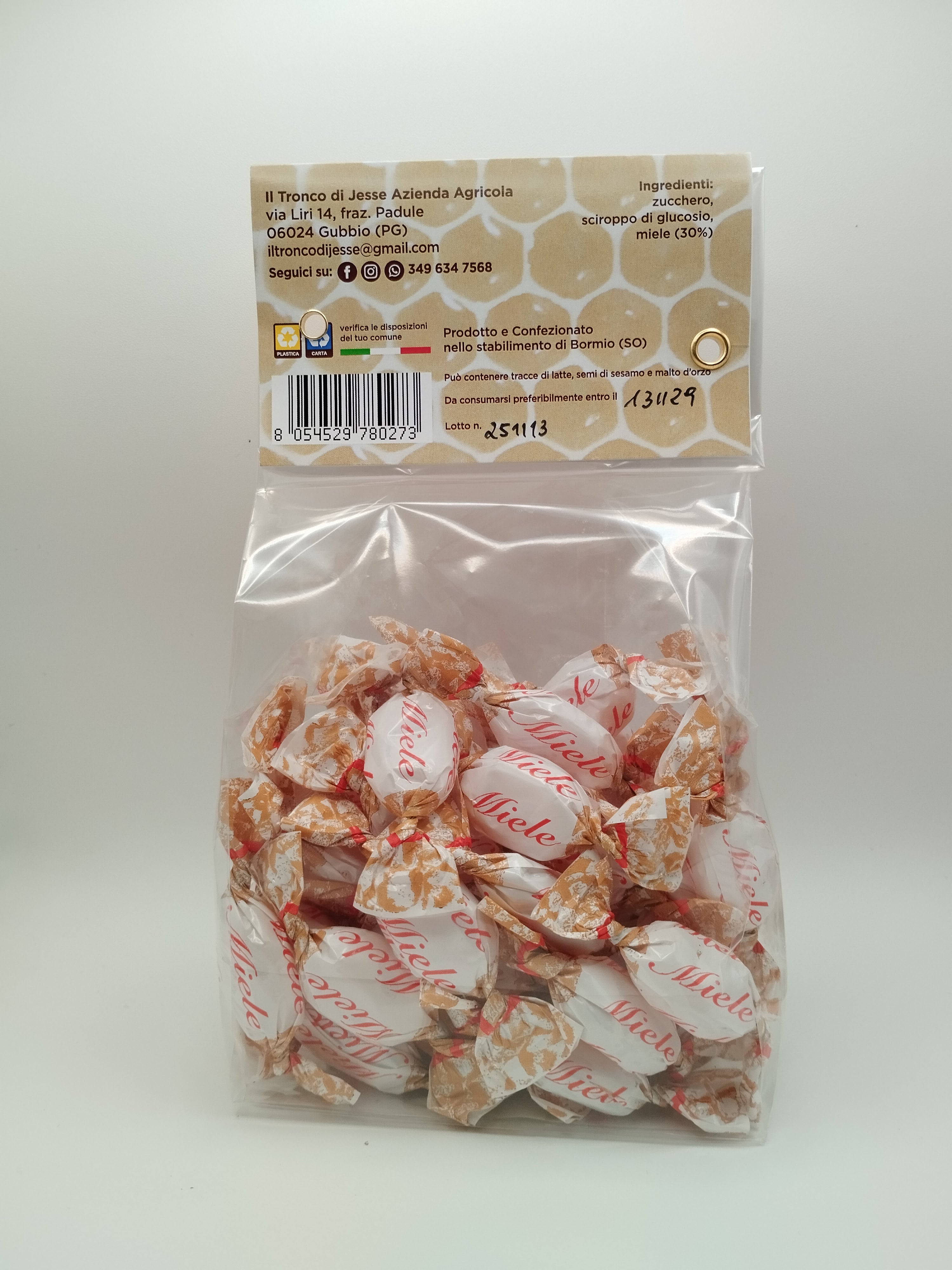 Caramelle Miele al Miele