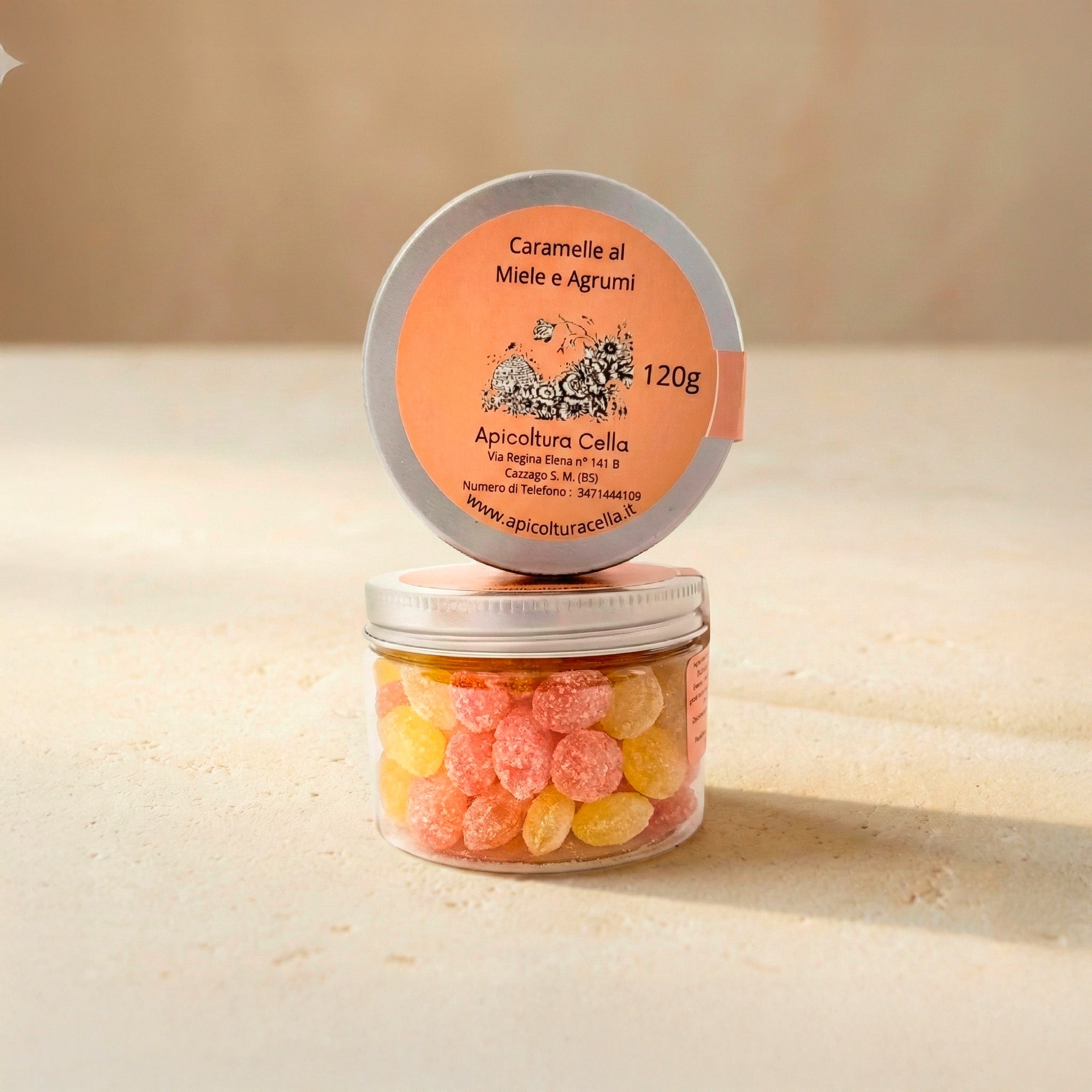Caramelle al miele e agrumi