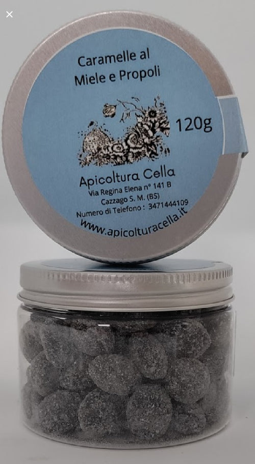 Caramelle al miele e propoli