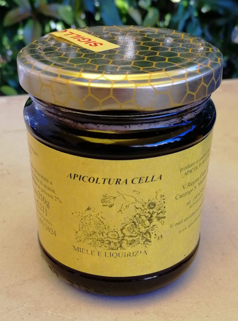 Liquirizia e miele