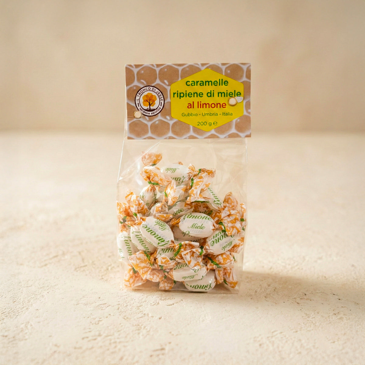 Caramelle miele e limone