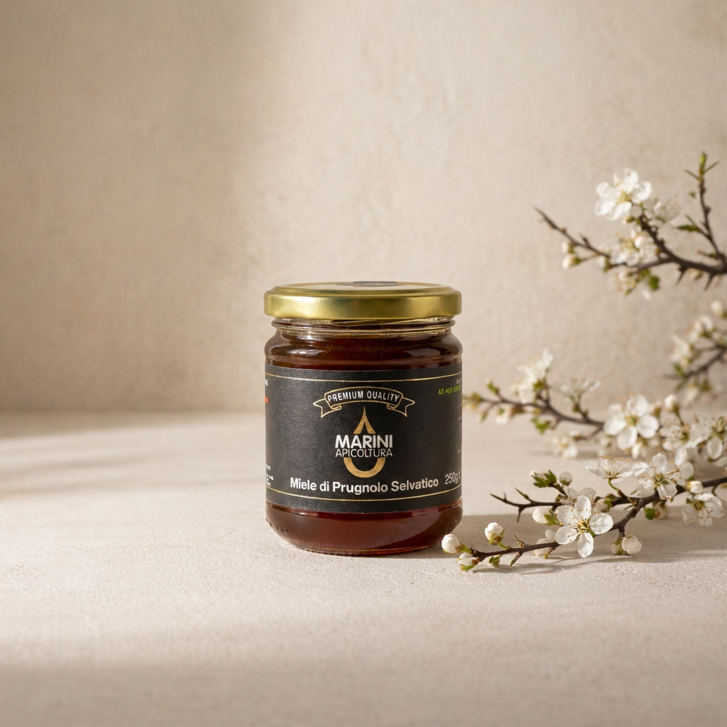 Miele bio di Prugnolo - Variante A botanica quadrata