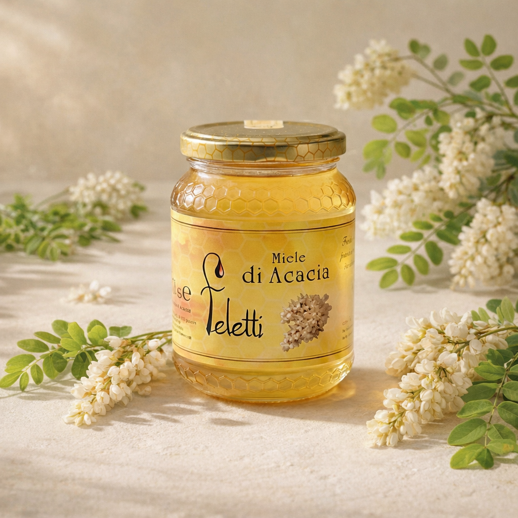 Miele di Acacia - Variante A botanica quadrata