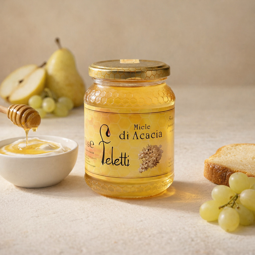 Miele di Acacia - Variante B pairing dolce quadrata