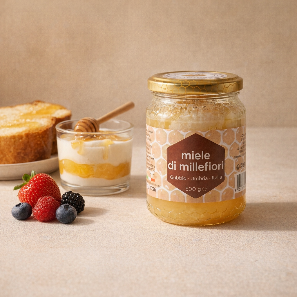 Miele di Millefiori - Variante B pairing dolce quadrata