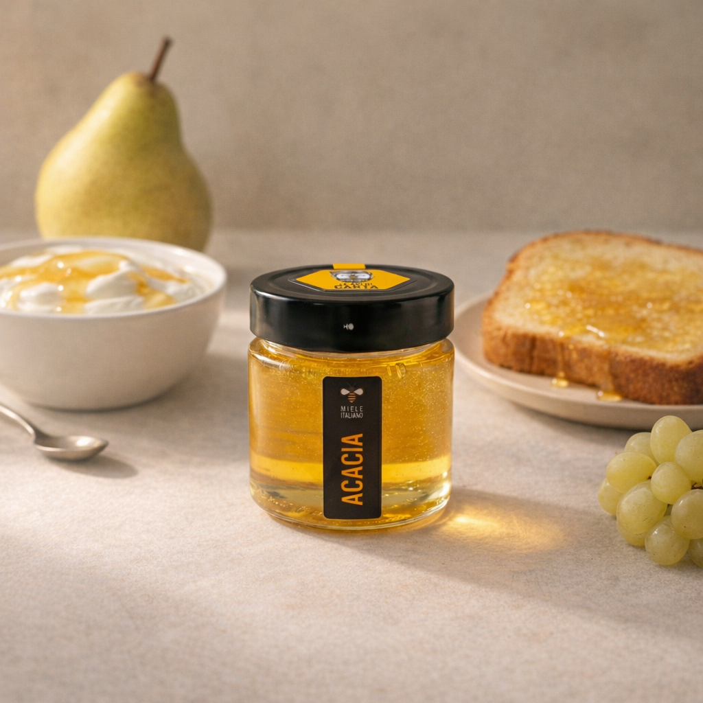 Miele di Acacia - Variante B pairing dolce quadrata