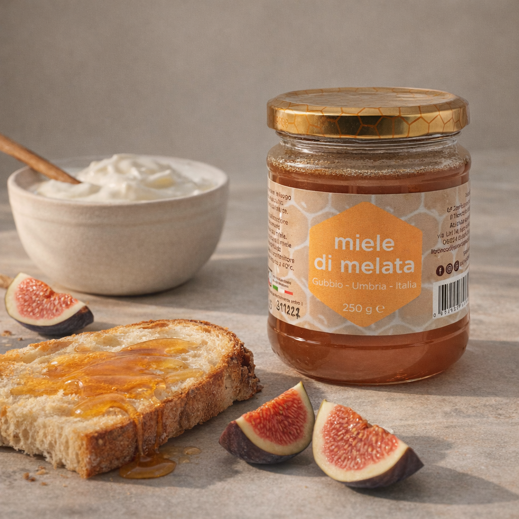 Miele di Melata - Variante B pairing dolce quadrata