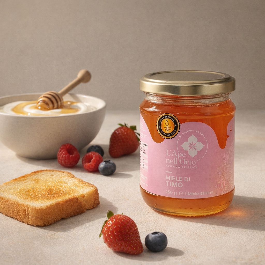 Miele di Timo - Variante B pairing dolce quadrata