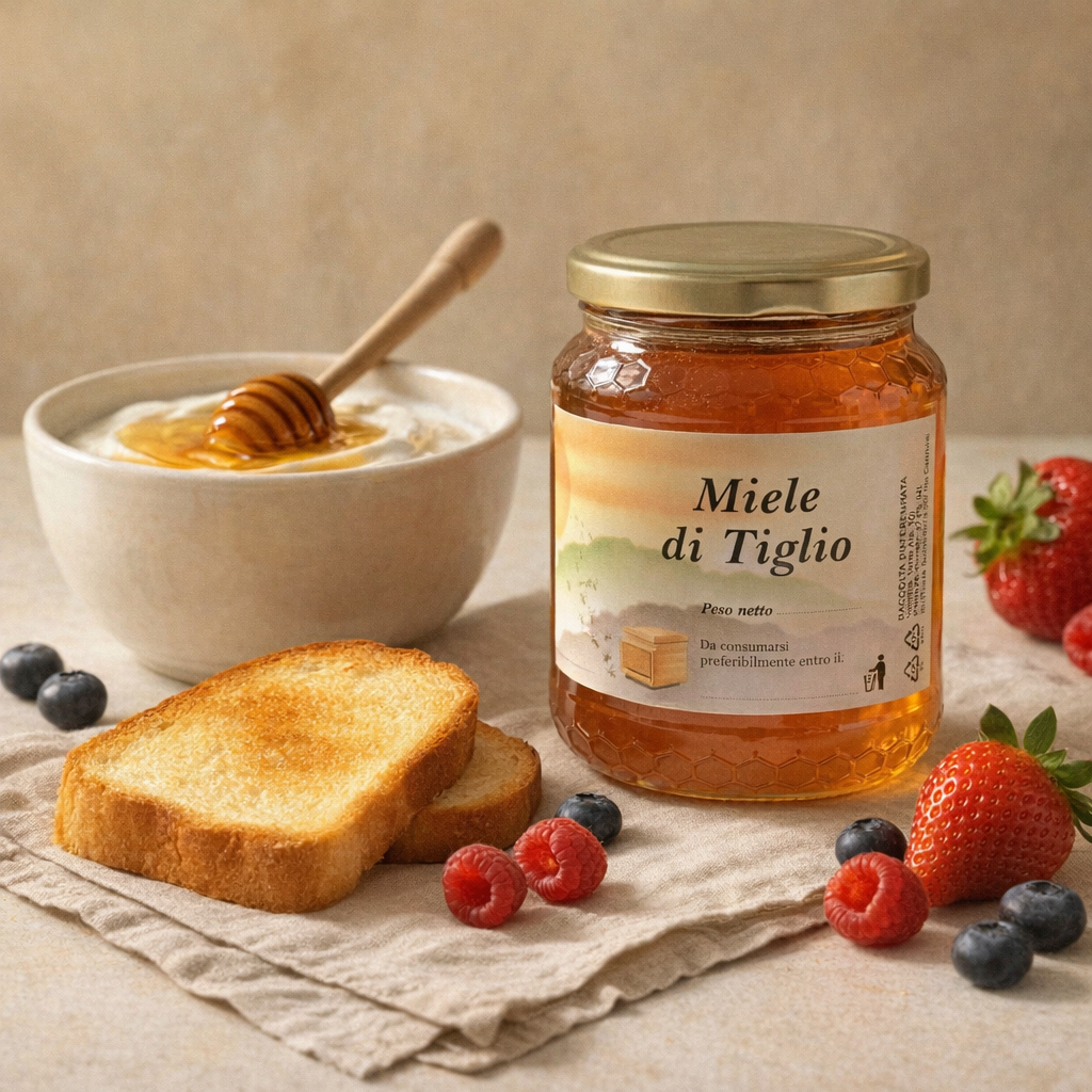 Miele di Tiglio - Variante B pairing dolce quadrata