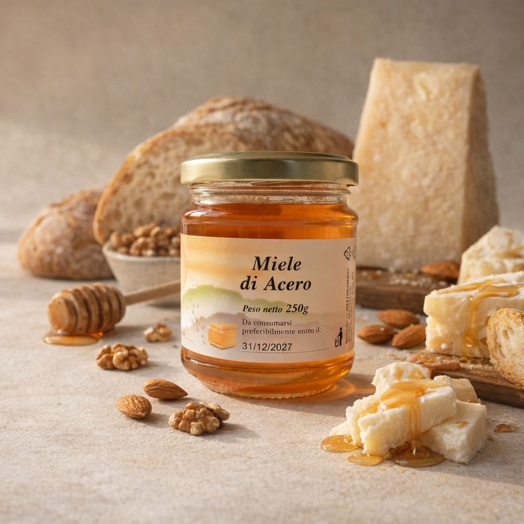 Miele di Acero - Variante C pairing salato quadrata