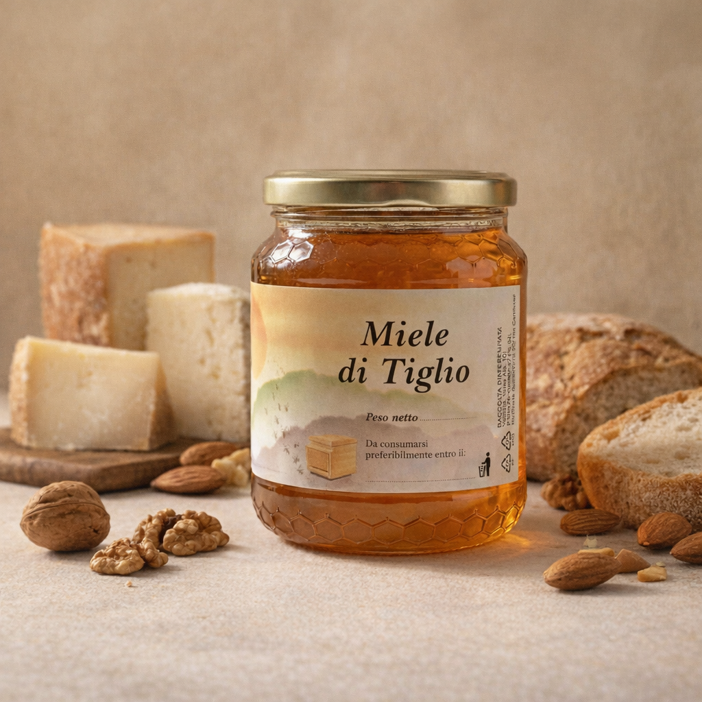 Miele di Tiglio - Variante C pairing salato quadrata