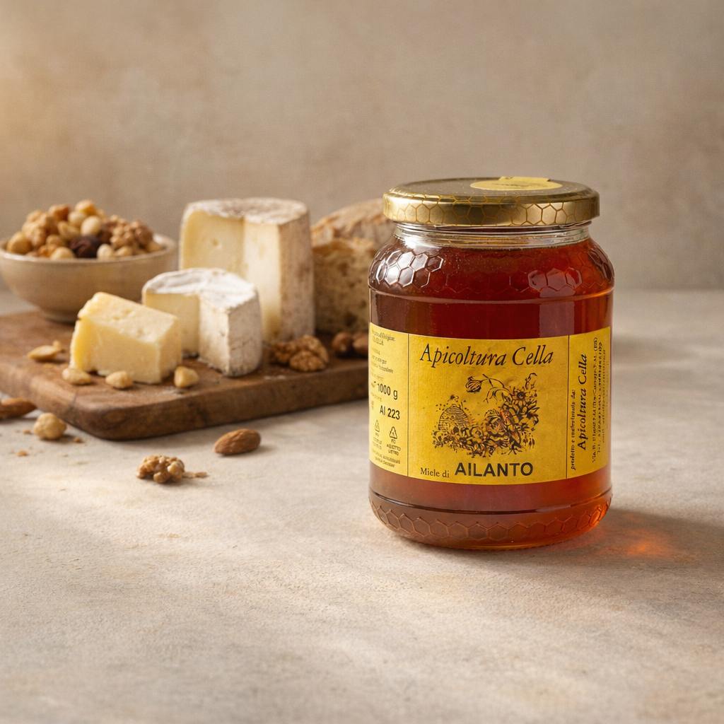 Miele di Ailanto - Variante C pairing salato quadrata