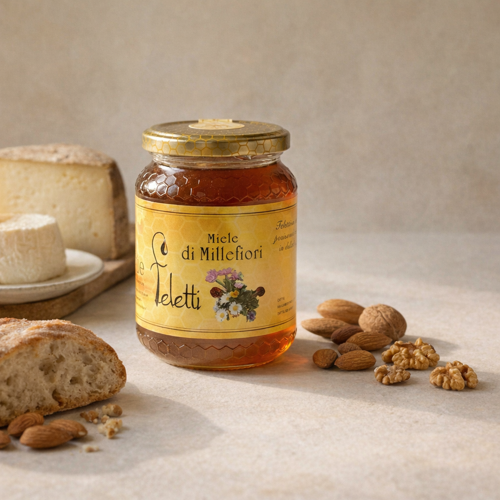 Miele di Millefiori - Variante C pairing salato quadrata