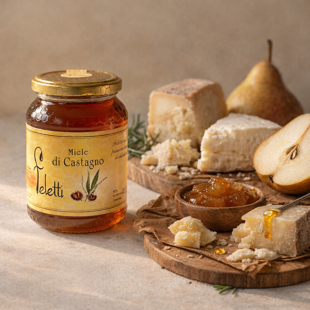 Miele di Castagno - Variante C come gustarlo quadrata