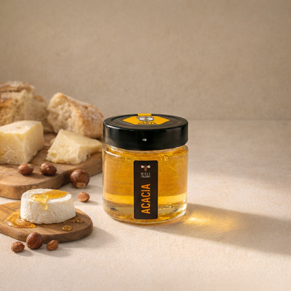 Miele di Acacia - Variante C pairing salato quadrata